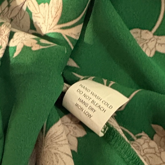 Floral Green Women's Top - Picture 7 of 9